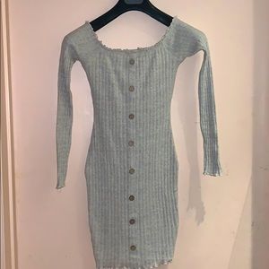 Off the shoulder sweater long sleeve